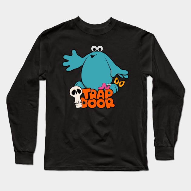 Trap Door Long Sleeve T-Shirt by Randomart